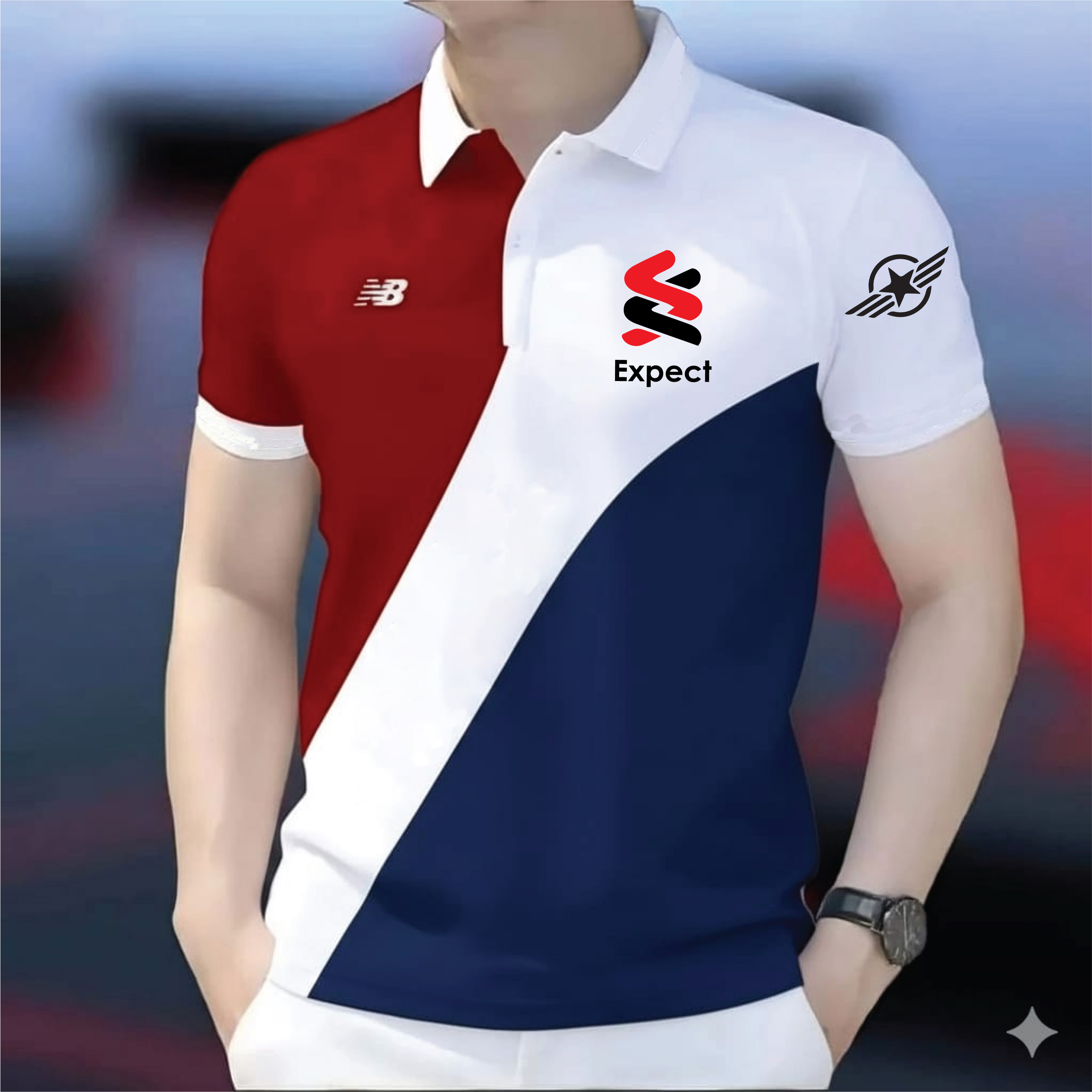 Super Premium PK Cotton Polo Shirt For Men's [Expect Maroon/Navy]