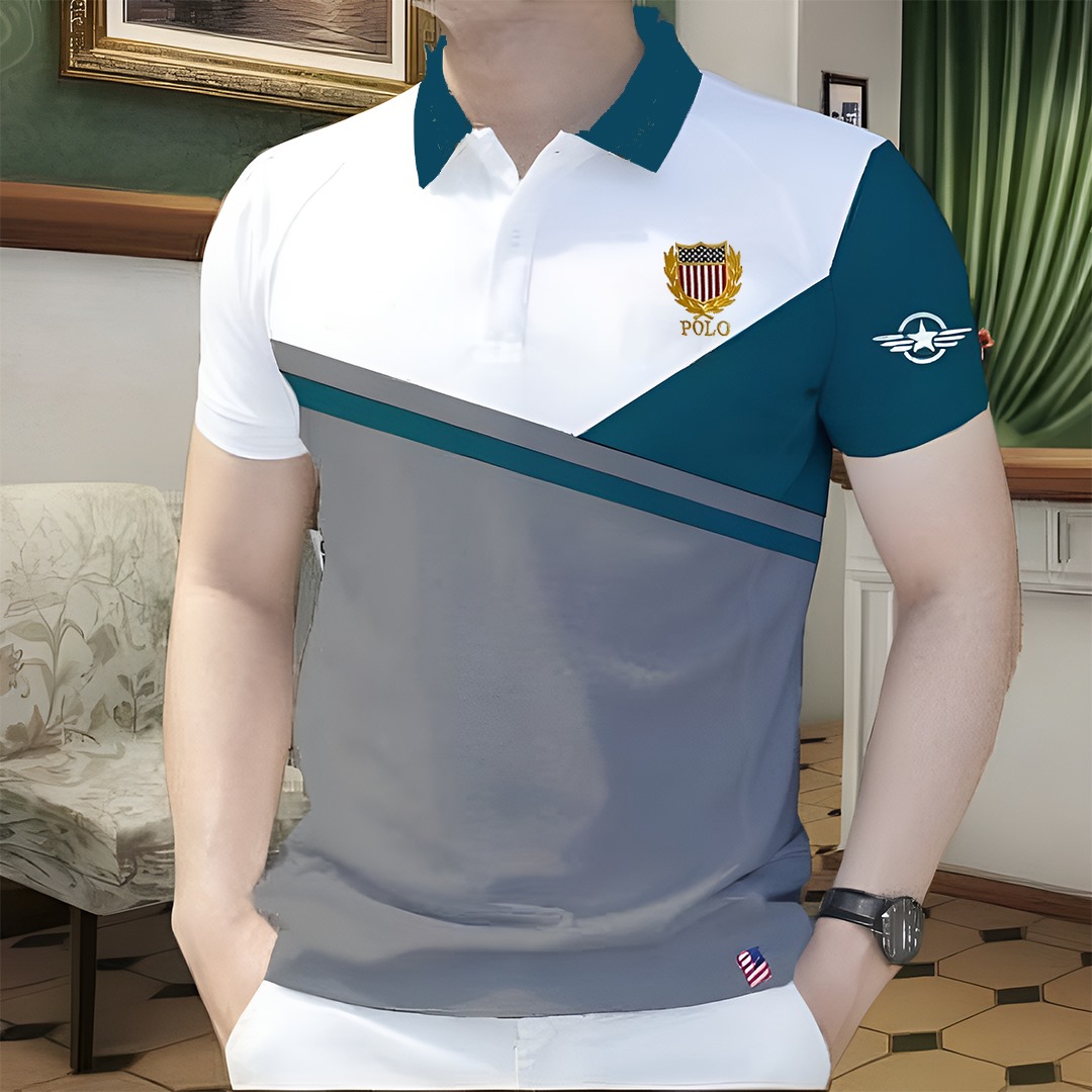 Super Premium PK Cotton Polo Shirt For Men's [ Polo Silver ]